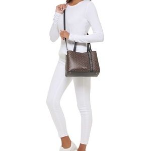 CALVIN KLEIN Medium Adeline Satchel